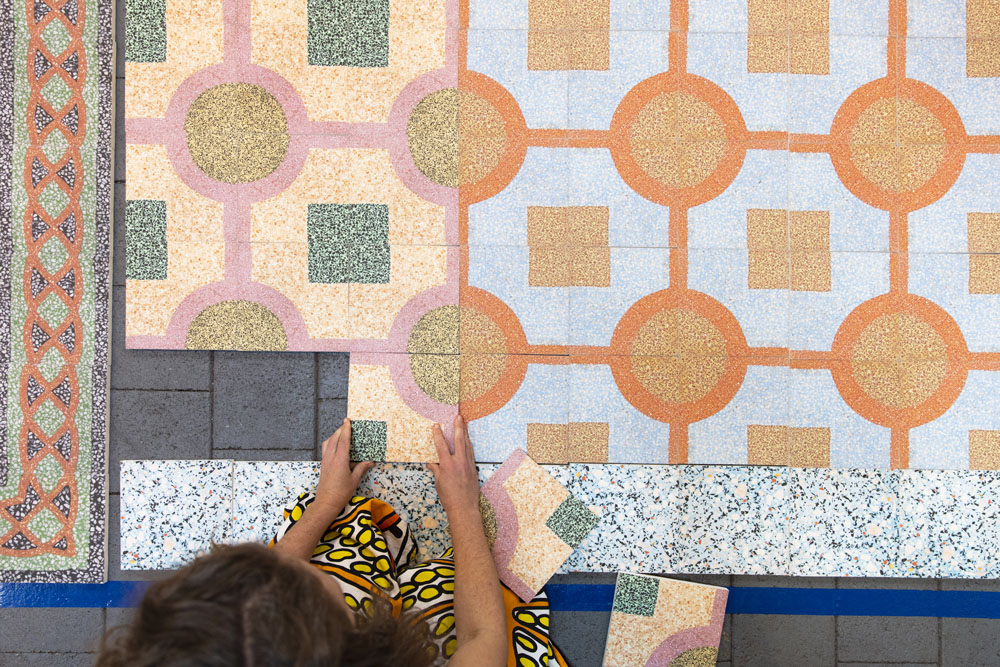 CREATE YOUR OWN TERRAZZO PATTERNS